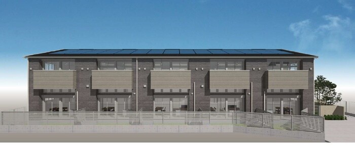 物件外観写真4　(建築中)