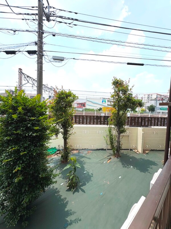 室内からの展望