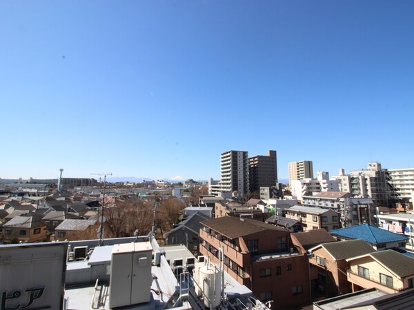 室内からの展望