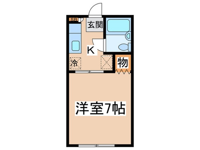 マロンハウスの間取り図