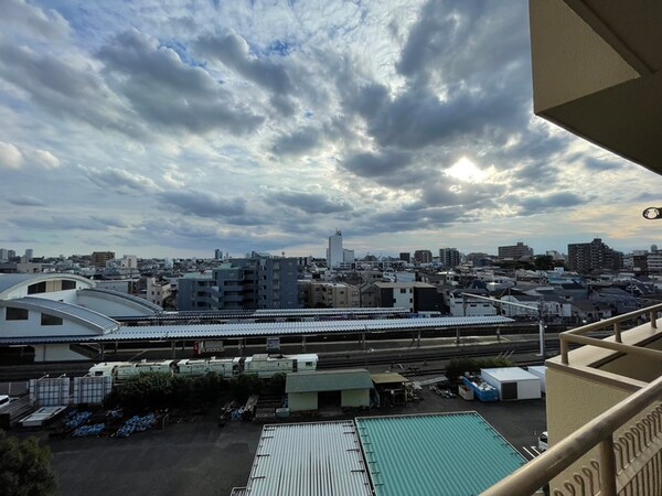 室内からの展望