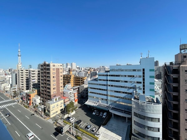 室内からの展望