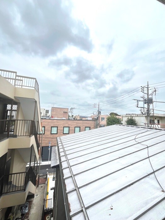 岸田ビルの室内からの展望