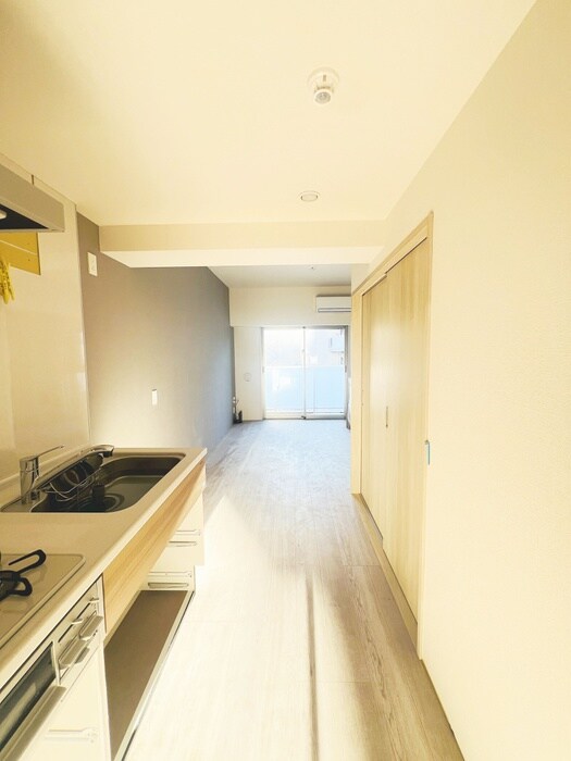 ルミシティ月島の廊下