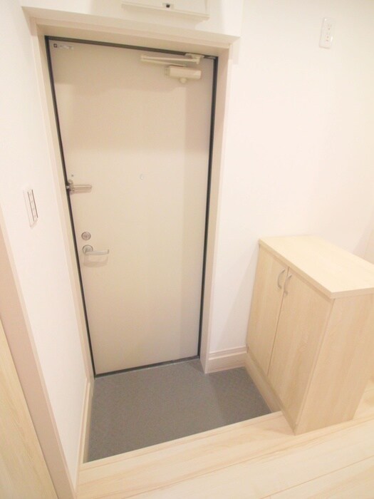 MELDIA東大宮Ⅳの玄関