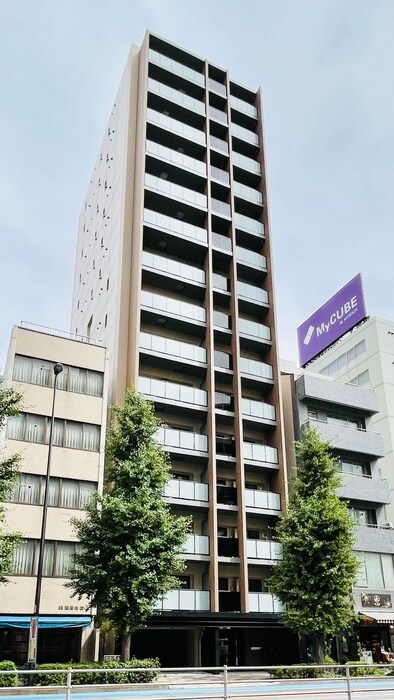 ｸﾚｽﾄｺｰﾄ蔵前ｽﾃｰｼｮﾝﾌﾛﾝﾄの外観写真