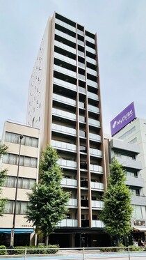 ｸﾚｽﾄｺｰﾄ蔵前ｽﾃｰｼｮﾝﾌﾛﾝﾄの外観写真