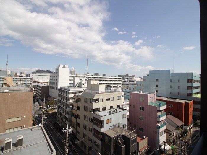 室内からの展望