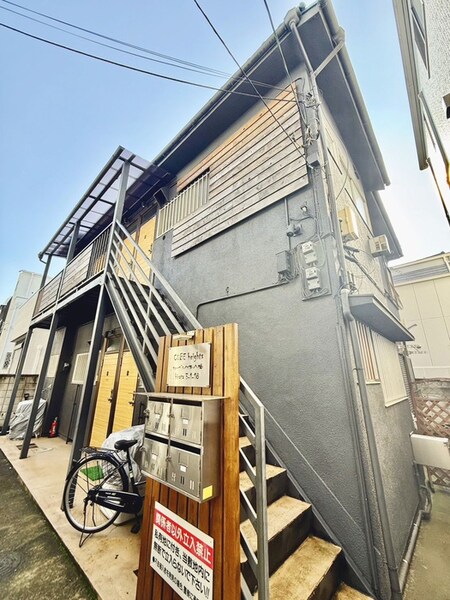 キューブハイツ本八幡外観写真