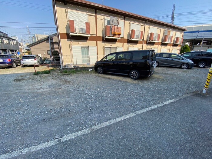 ヴィラ桔梗の駐車場