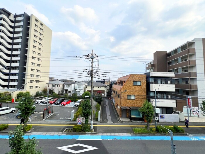 プルメリア与野の室内からの展望