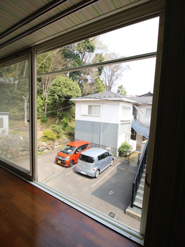 室内からの展望