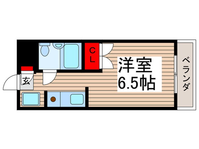 La　Maison　Motoyawataの間取り図