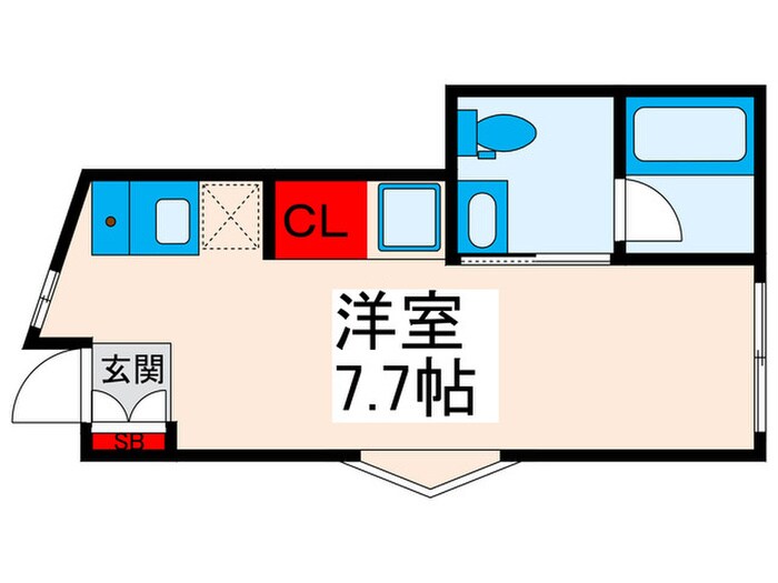 k-stationの間取り図