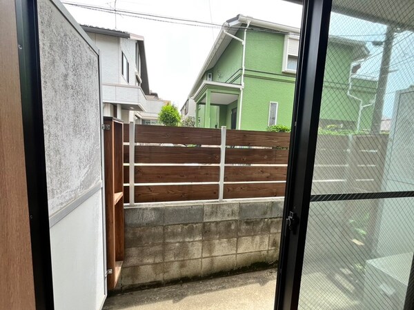 室内からの展望