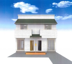 仮）洲崎町テラスハウス新築工事外観写真