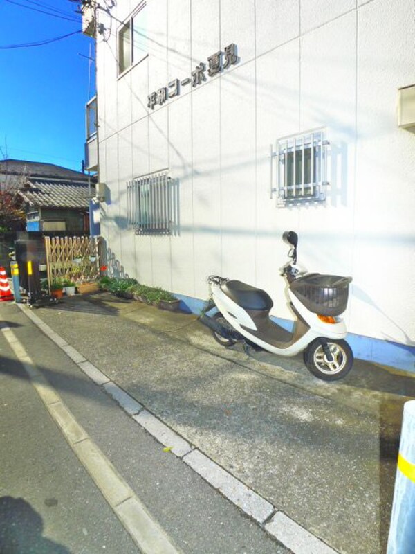バイク置き場