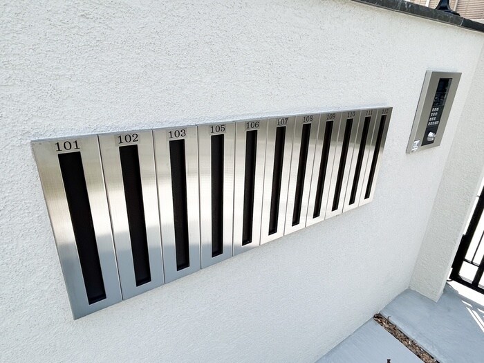 Villetta稲田堤Aのエントランス部分