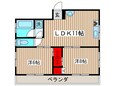 東京マンションの間取図