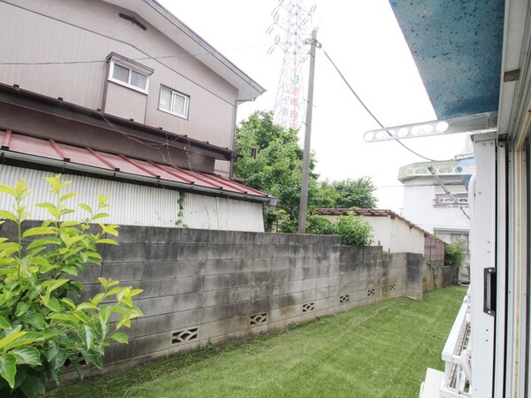 室内からの展望