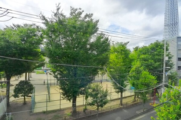 室内からの展望