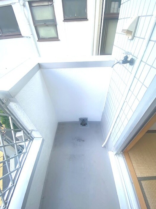 ダイヤモンドハイツの洗濯機置場