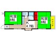 平田ハウス（1）の間取図