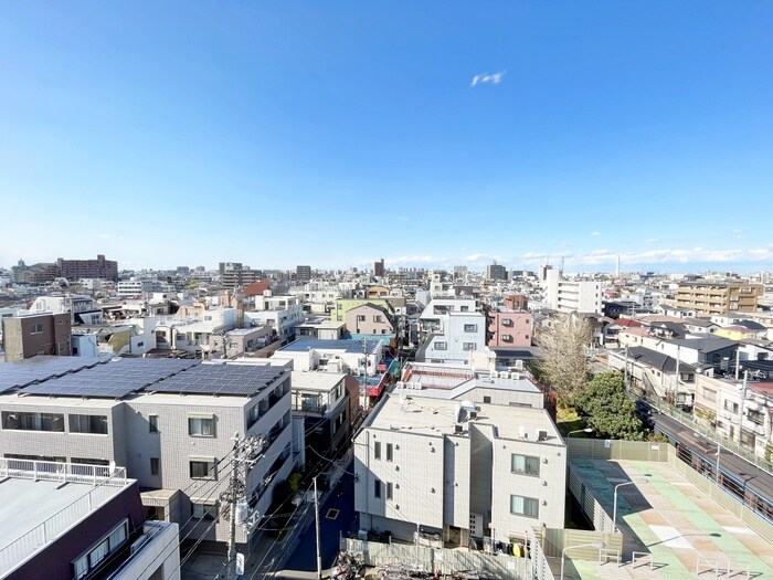 SIDEPLACE JUJOの室内からの展望