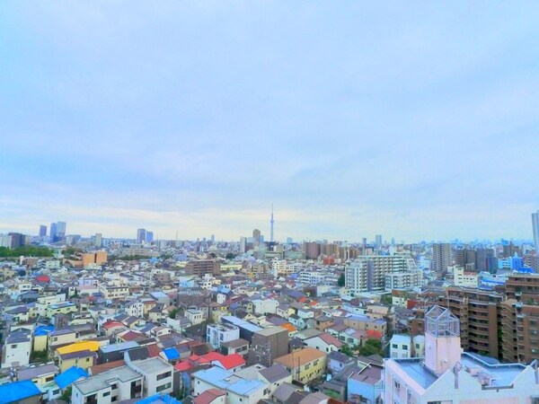 室内からの展望