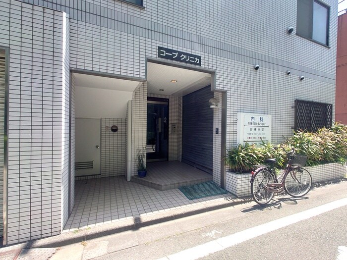 コ－プクリニカのエントランス部分