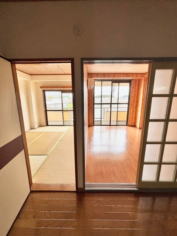 室内からの展望