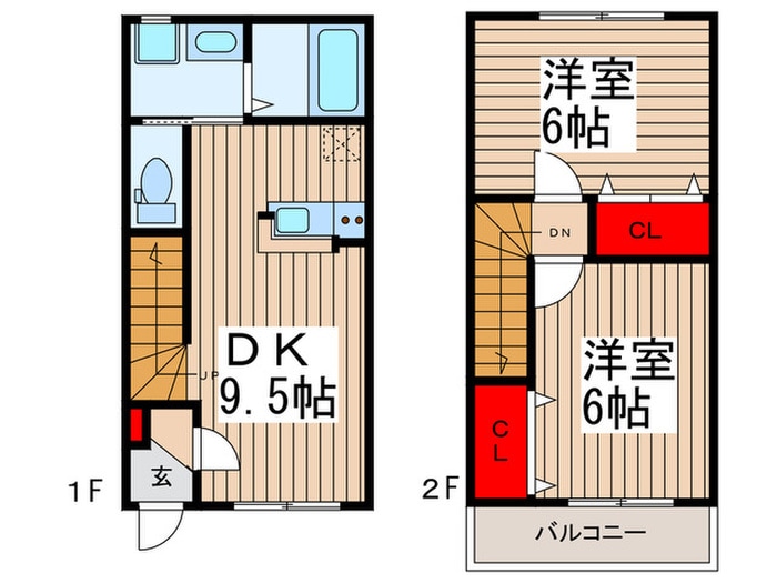 今成レジデンスの間取り図