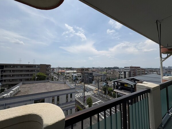 室内からの展望