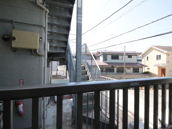 室内からの展望