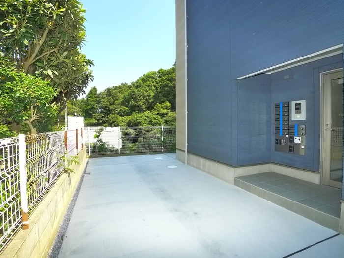 スカイヒル北小金の駐輪場