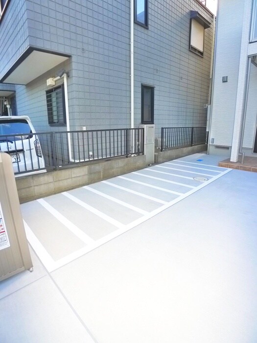 プレステージの駐輪場