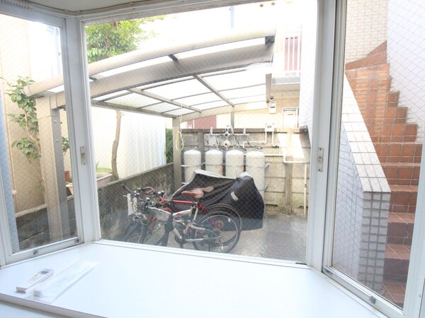 室内からの展望