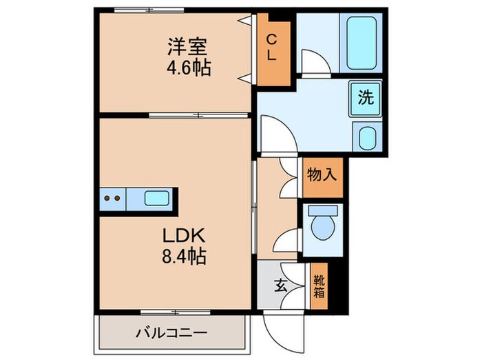 Ｂｌｕｍｅ中板橋の間取り図