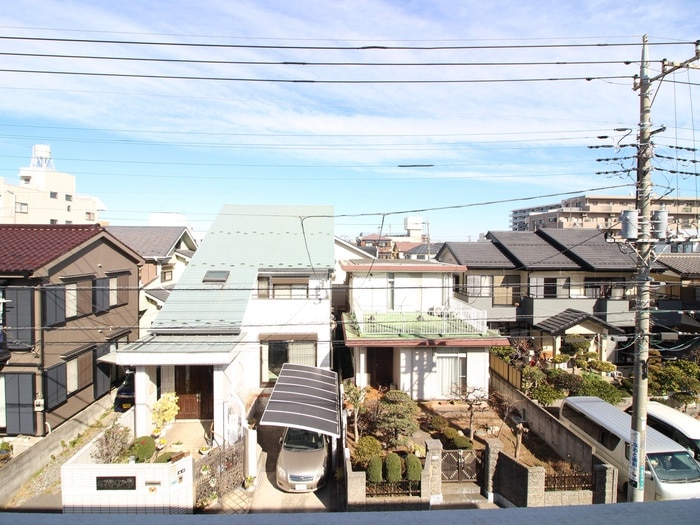 グレイシア草加瀬崎の室内からの展望