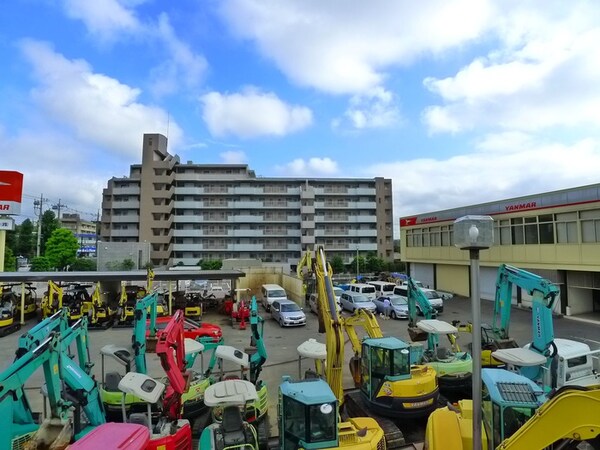 室内からの展望