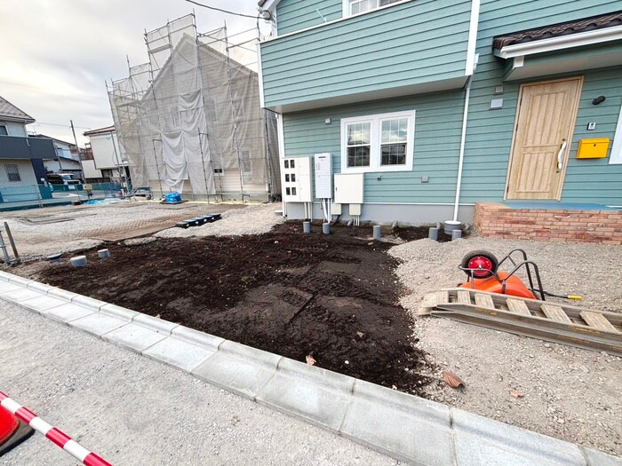 ピオーネコートの建築中