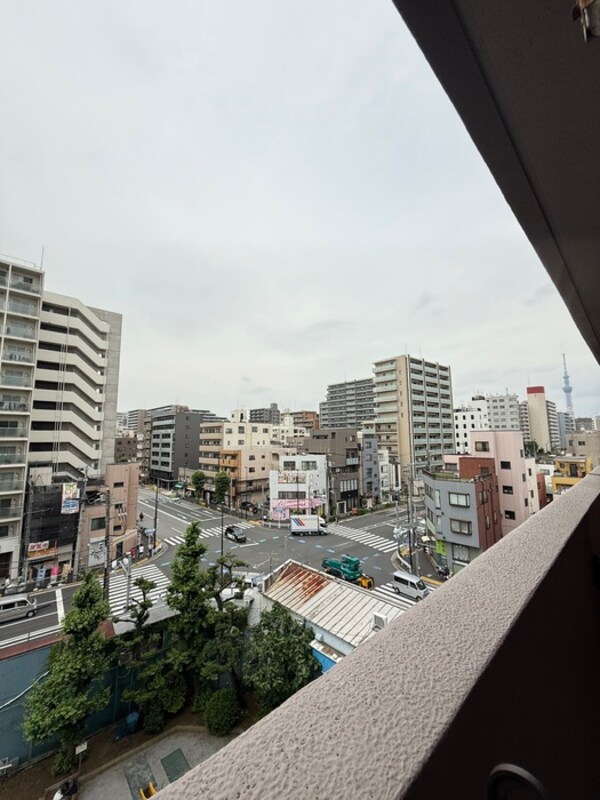 室内からの展望