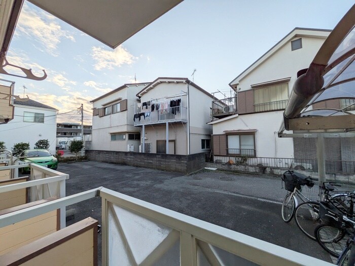 パ－クタウンアメニティの室内からの展望