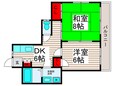 内木コ－ポの間取図