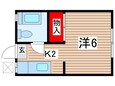 福士アパートの間取図