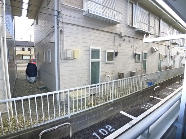 室内からの展望