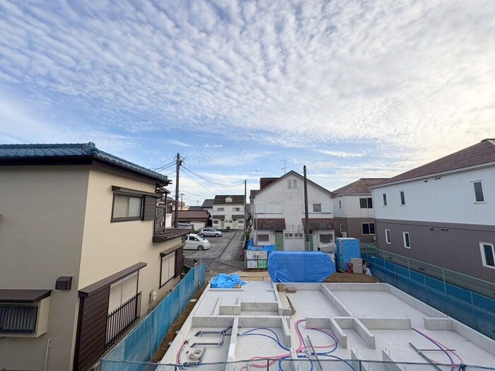 ミーム浜野の室内からの展望