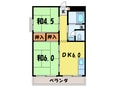 新田コ－ポの間取図