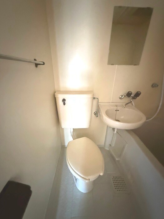 ウッドビレッジ旗の台のトイレ