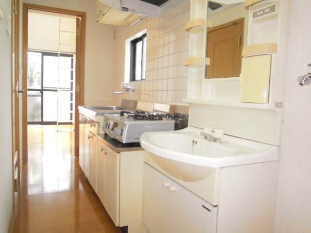 ハイムプリマヴェーラA棟の洗面